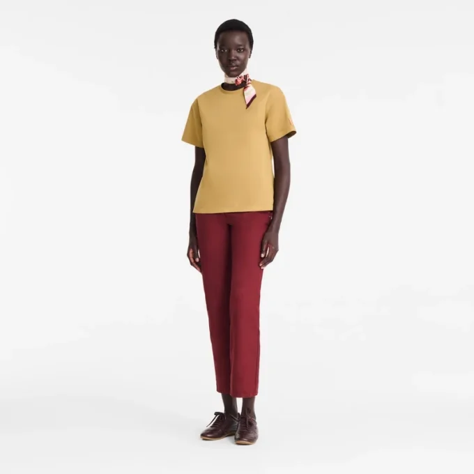 Desert – Cotton gabardine T-shirt