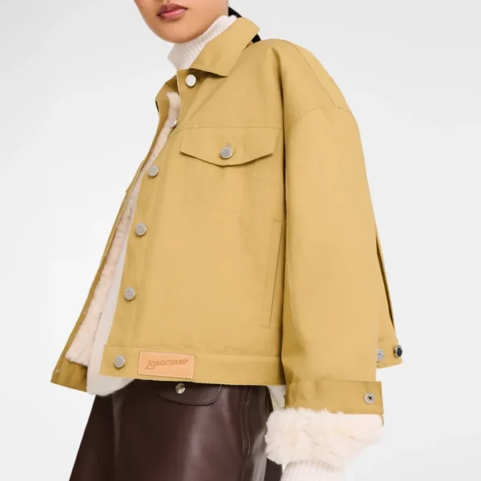 Desert – Water-repellent technical canvas Jacket