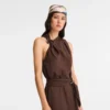 Ebony – Gabardine Dress