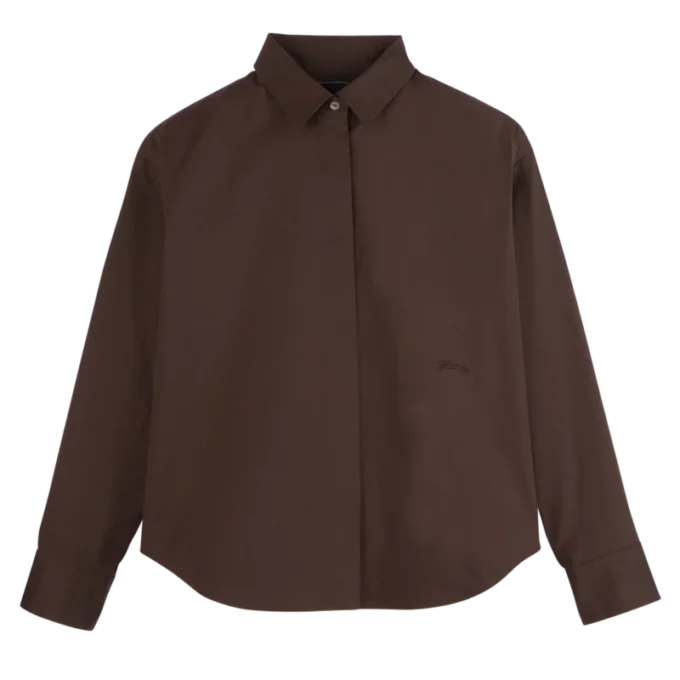 Ebony – Popelin Shirt