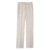 Ecru – Crepe Trousers