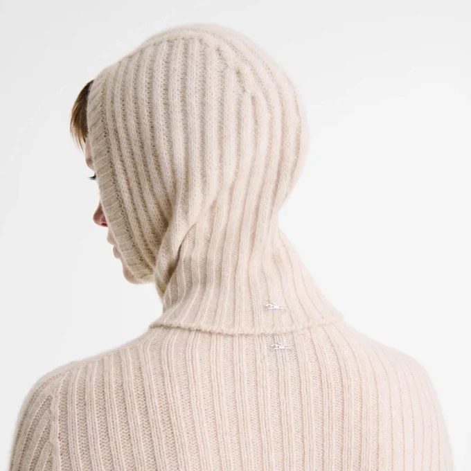 Ecru – Knit Balaclava