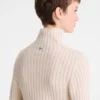 Ecru – Knit High neck sweater
