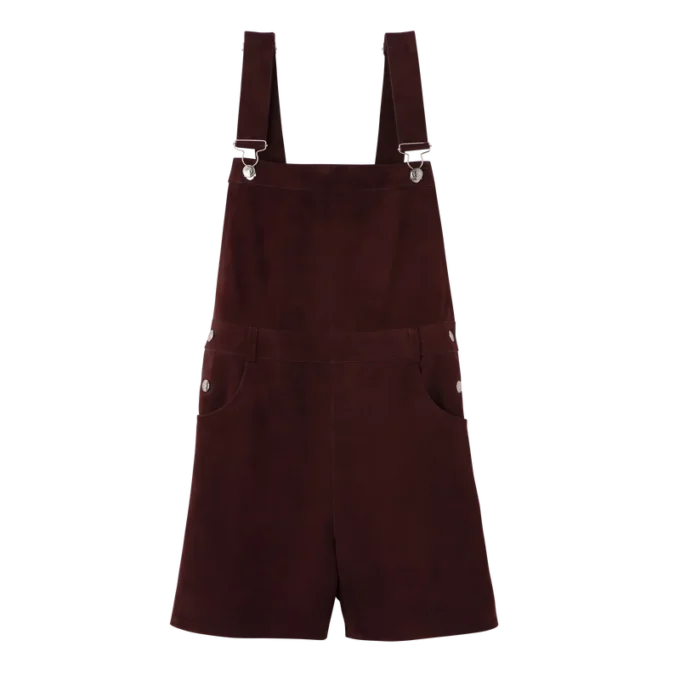 Eggplant – Leather Jumpsuit Eggplant – Leather Jumpsuit
