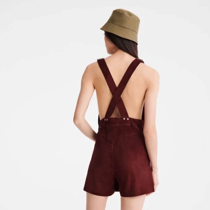 Eggplant – Leather Jumpsuit Eggplant – Leather Jumpsuit