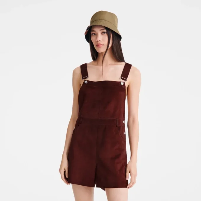 Eggplant – Leather Jumpsuit Eggplant – Leather Jumpsuit