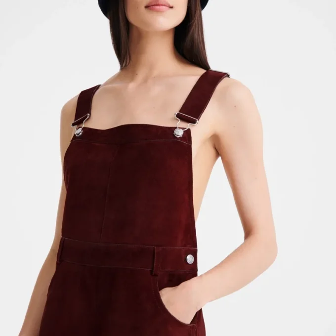 Eggplant – Leather Jumpsuit Eggplant – Leather Jumpsuit