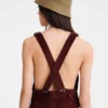 Eggplant – Leather Jumpsuit Eggplant – Leather Jumpsuit