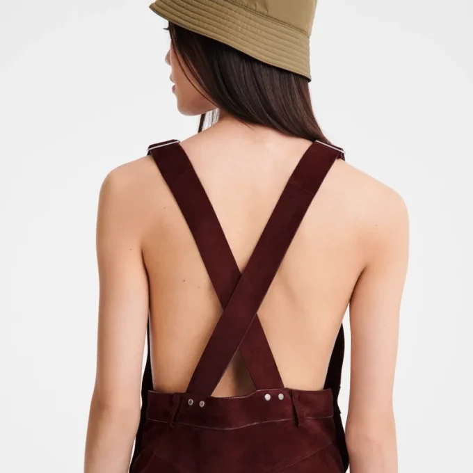 Eggplant – Leather Jumpsuit Eggplant – Leather Jumpsuit