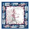 Equestrian Tower Silk scarf 50 Equestrian Tower Silk scarf 50