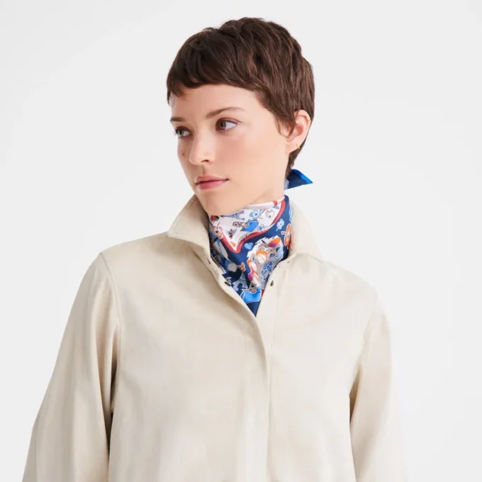 Equestrian Tower Silk scarf 50 Equestrian Tower Silk scarf 50