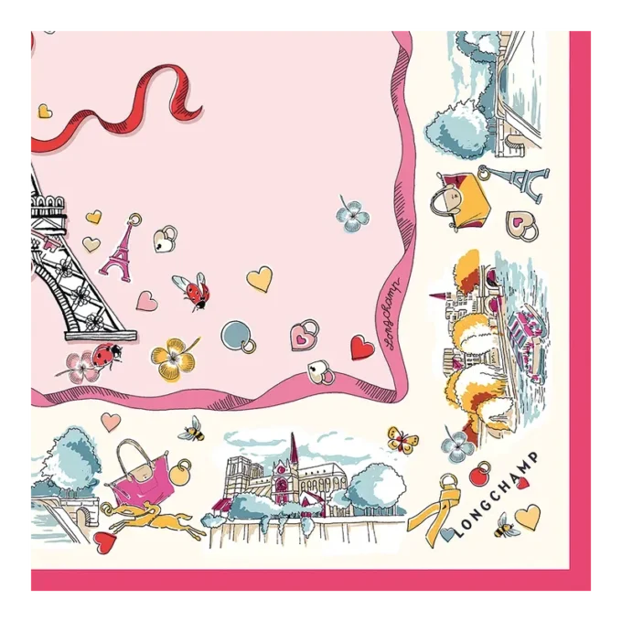 Equestrian Tower Silk scarf 50 Equestrian Tower Silk scarf 50
