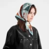 Equestrian Tower Silk scarf 70