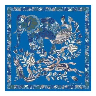 For&ecirc;t Longchamp Silk scarf 50