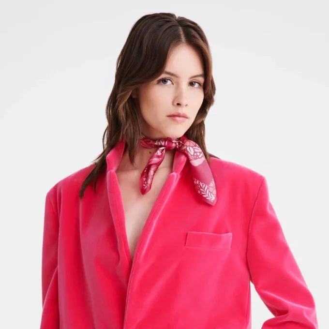 For&ecirc;t Longchamp Silk scarf 50