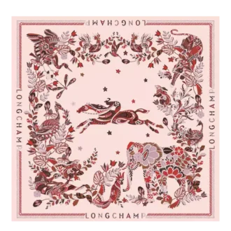 For&ecirc;t Longchamp Silk scarf 90
