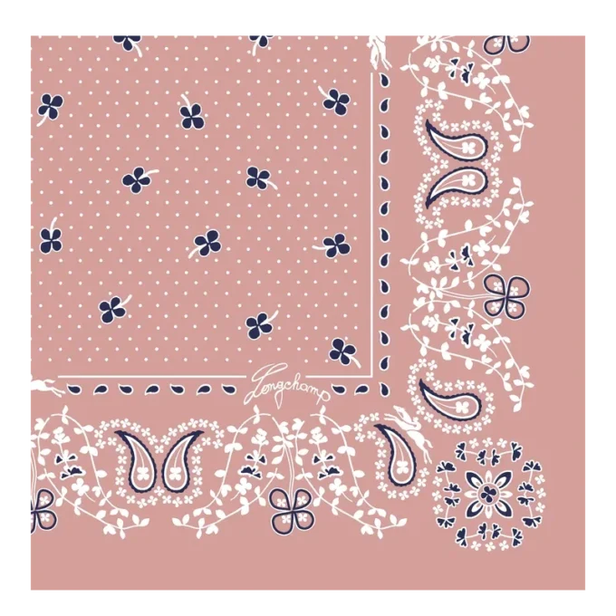 French Bandana Silk scarf 50