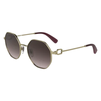 Gold/Brown Pink – Metal Sunglasses