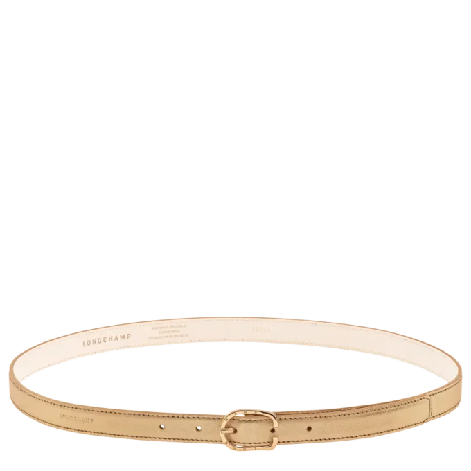 Gold – Leather Ladies’ belt