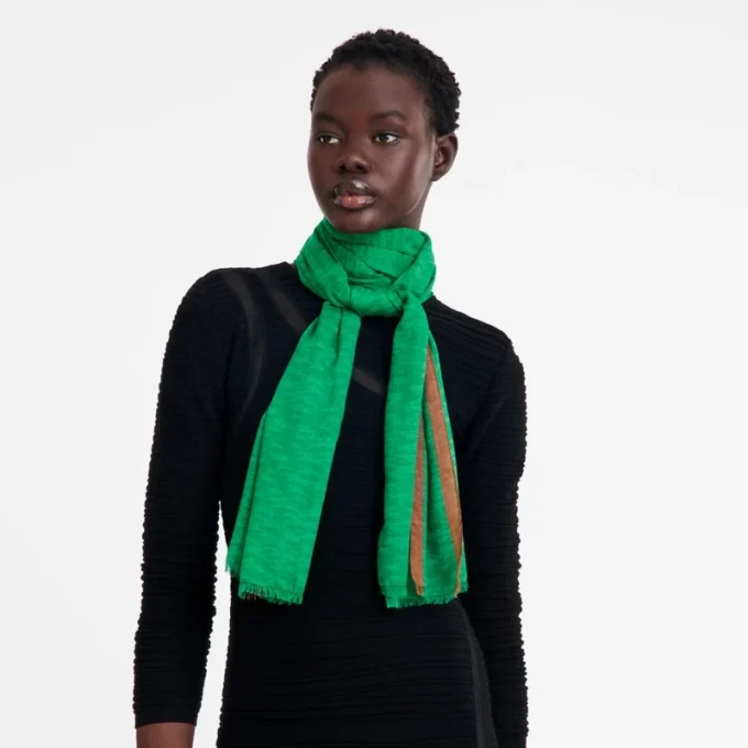 Green – Horse print Chevaux Stole Green – Horse print Chevaux Stole