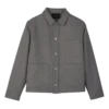 Grey – Flannel Jacket