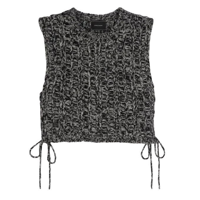 Grey – Knit Top