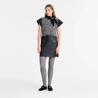 Grey – Knit Top