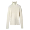 High collar fitted jumper