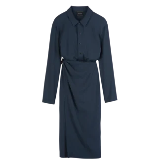 Ink blue – Crepe Dress
