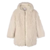 Ivory – Faux fur Coat