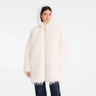 Ivory – Faux fur Coat