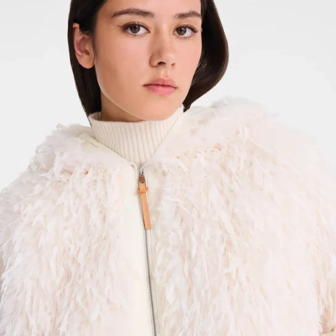 Ivory – Faux fur Coat