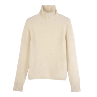Ivory – Knit High neck sweater