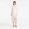 Ivory – Sequin Midi skirt