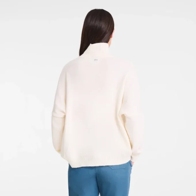 Ivory – Knit High neck sweater