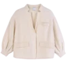Ivory – Knit Kimono jacket Ivory – Knit Kimono jacket
