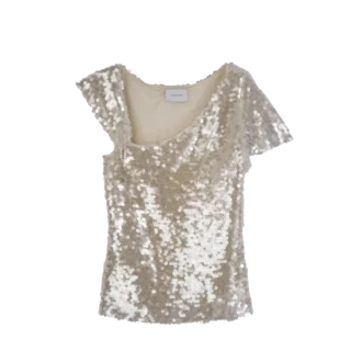 Ivory – Sequin Top