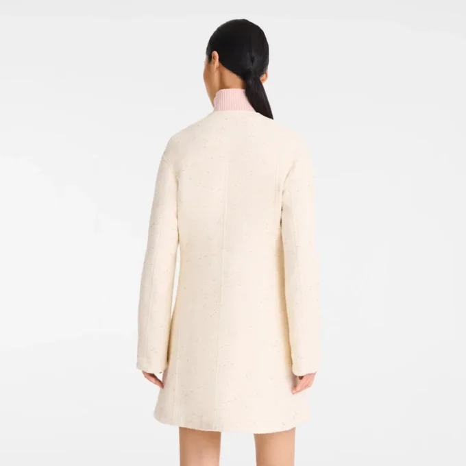 Ivory – Tweed Coat Ivory – Tweed Coat