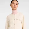 Ivory – Tweed Coat Ivory – Tweed Coat