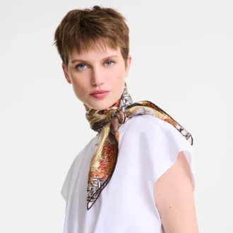 Jardin Parisien Silk scarf 90 Jardin Parisien Silk scarf 90