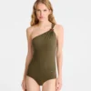Khaki – Jersey Swimsuit