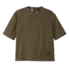 Khaki – Leather Short leather top