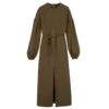 Khaki – Popelin Dress