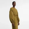 Khaki – Popelin Dress