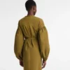 Khaki – Popelin Dress