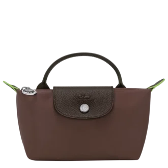 Le Pliage Green Pouch with handle