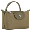 Le Pliage Green Pouch with handle