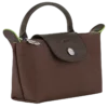 Le Pliage Green Pouch with handle