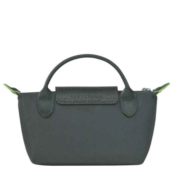 Le Pliage Green Pouch with handle
