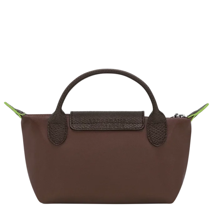 Le Pliage Green Pouch with handle